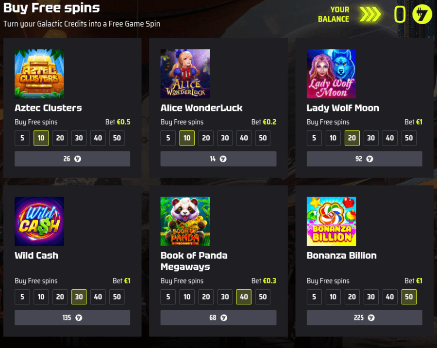 slotsvader casino shop