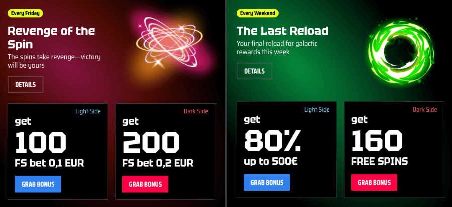 slotsvader casino weekend offers