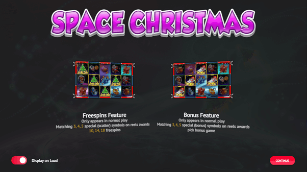 space christmas features