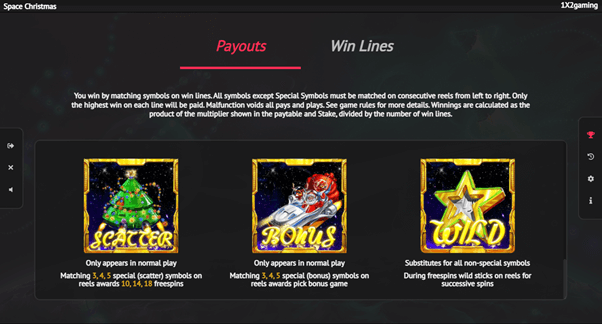 space christmas payouts