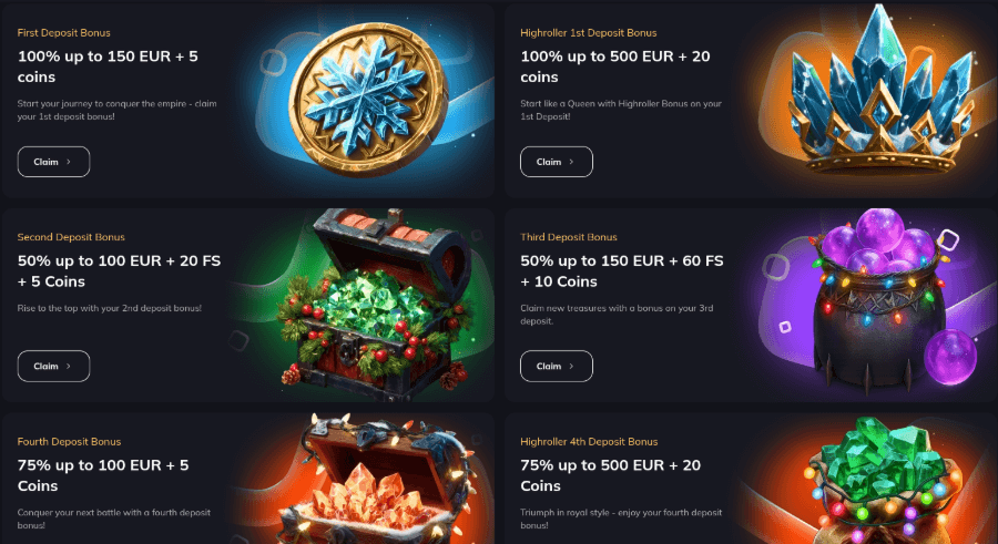 spinempire_casino_welcome_package