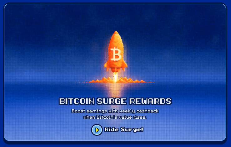 spinly casino bitcoin surge