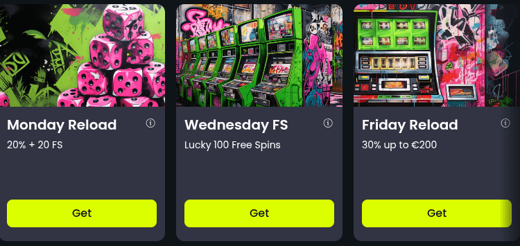 starzino casino additional offers