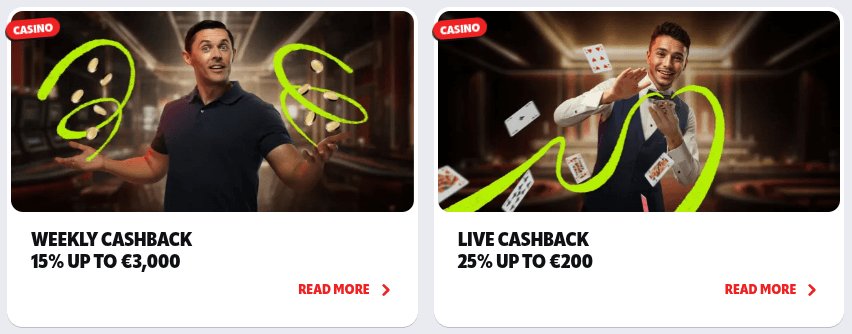 supabet casino cashback offers