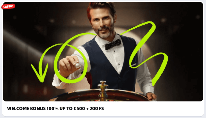 supabet casino welcome bonus