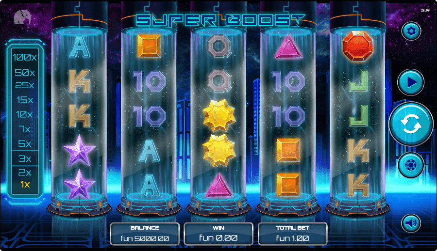 Super Boost Online Slot Game Features