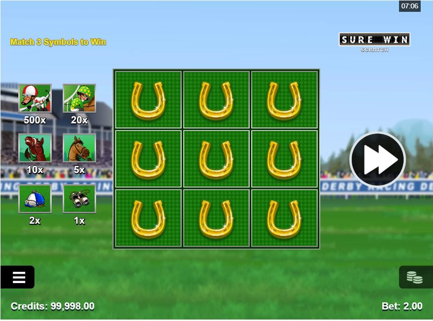 Sure Win Scratch Slot Game Symbols