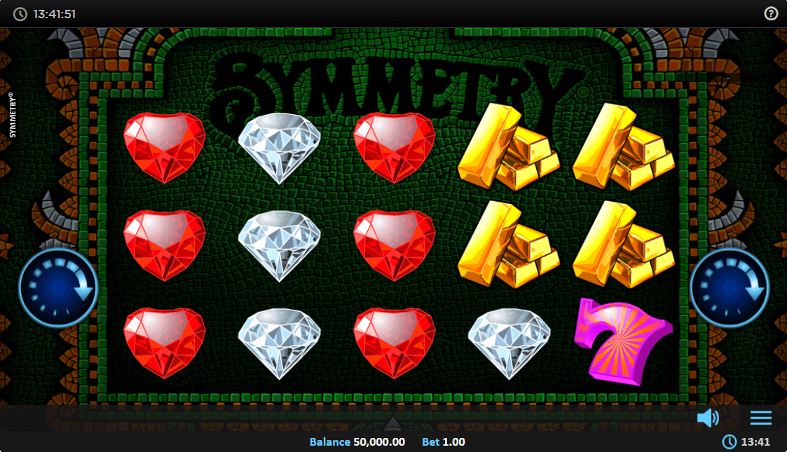 Symmetry Online Slot Game Reels