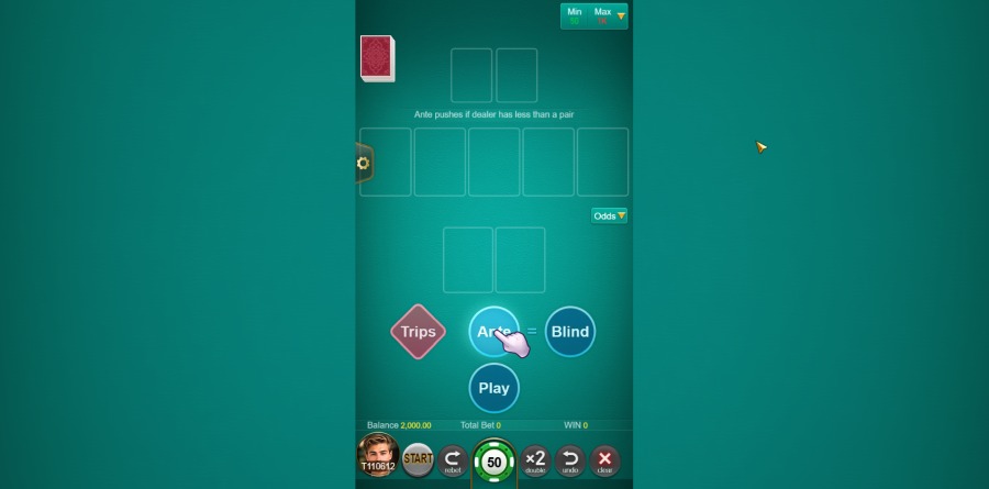 TaDa Gaming Ultimate Texas Hold'em