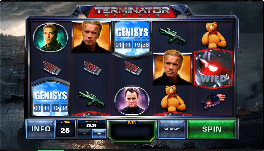 Terminator Genisys Slot by Playtech | Play for Free