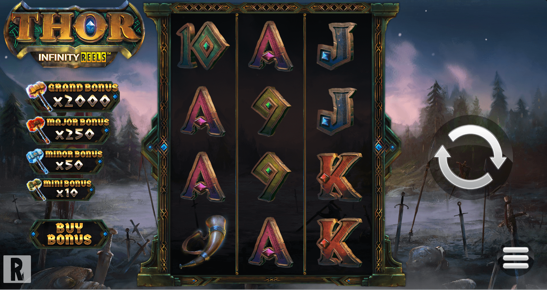 thor infinity reels reels