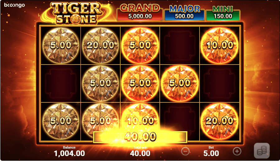 Tiger Stone Online Slot Game Bonus