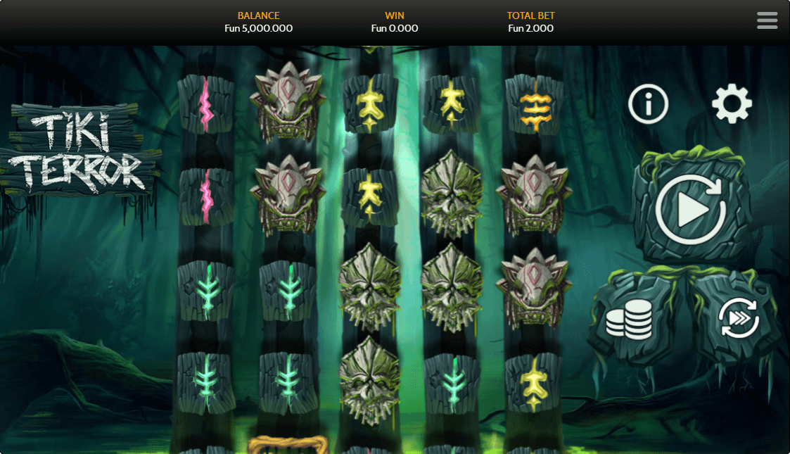 Tiki Terror Online Slot Game Features