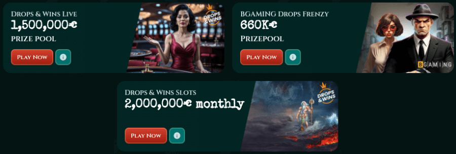 tonyspins casino provider tournament