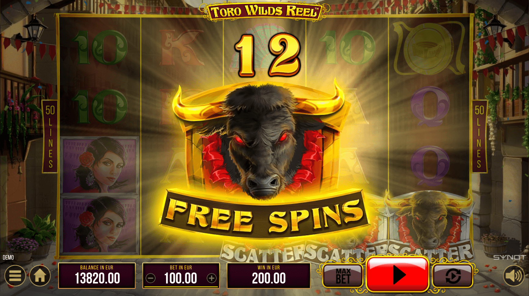 toro wilds reel free spins