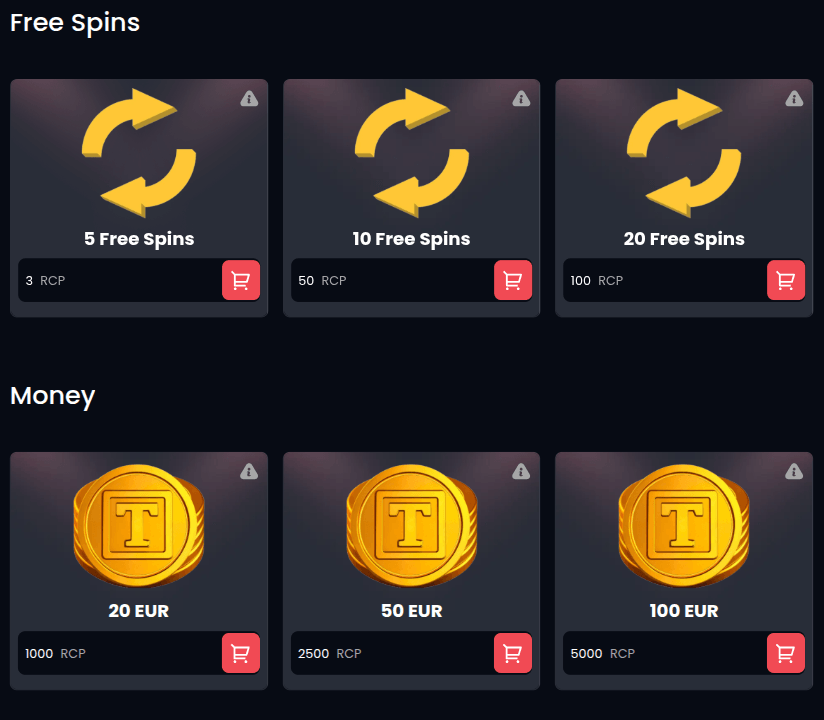 Totbet Shop Screenshot