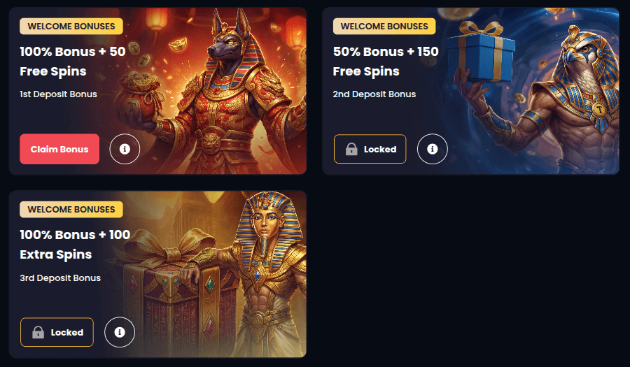 Totbet Welcome Pack Screenshot