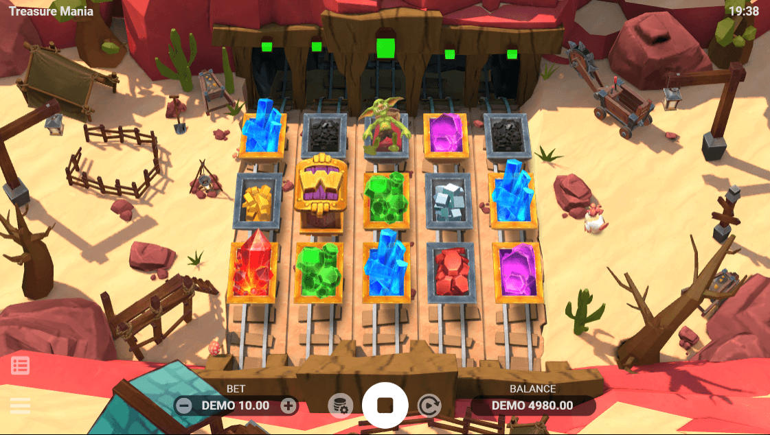 Treasure Mania Online Slot Game Features