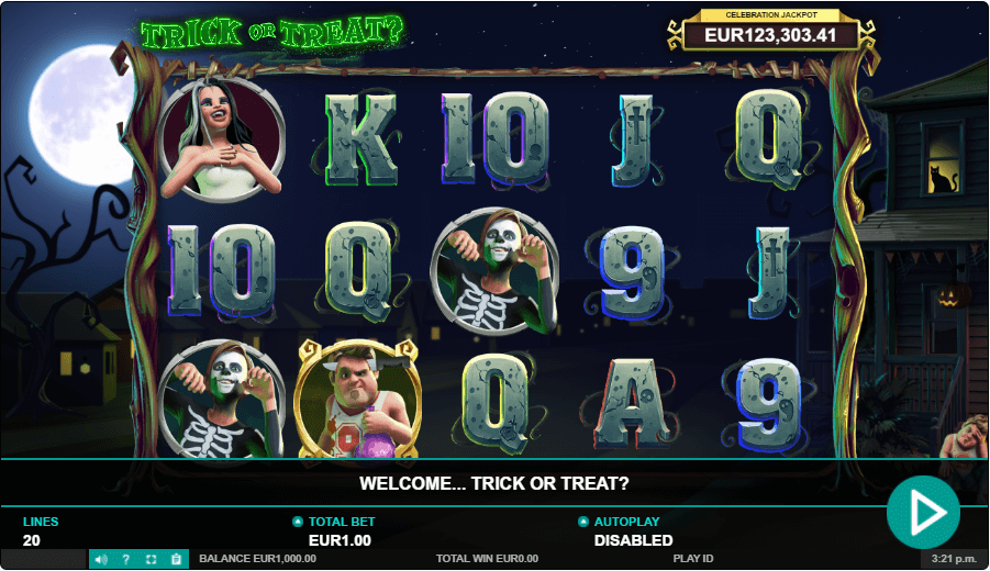 Trick or Treat Online Slot Game Features