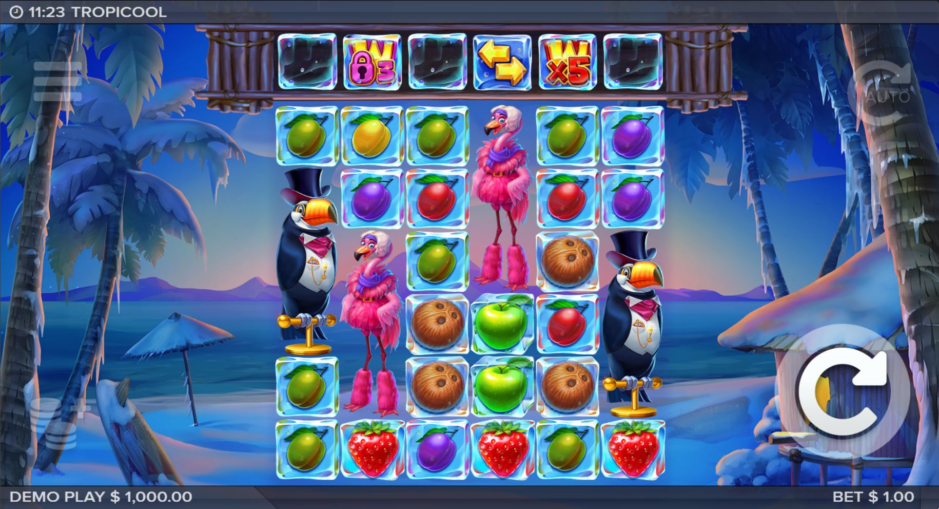 Tropicool Slot Reels