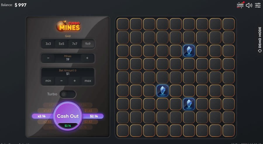 turbo games turbo mines