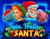 twin fruits of santa logo christmas