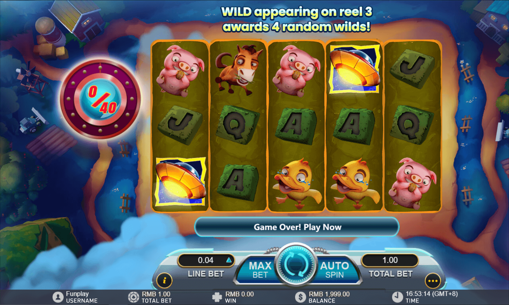 UFO Frenzy Slot by Gameplay Interactive | Play for Free