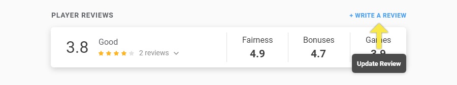 Write A Review Player Reviews