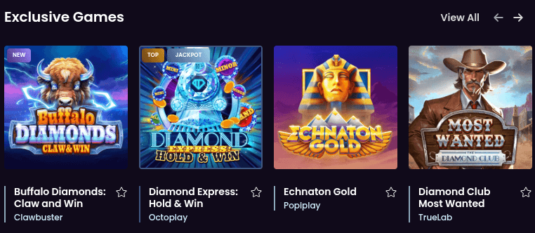 vegas now casino diamond club