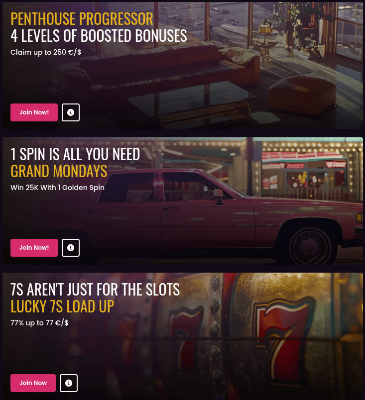 vegas now casino weekly promos 1