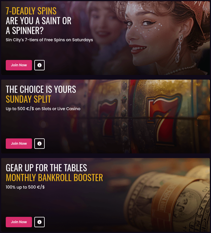 vegas now casino weekly promos 3