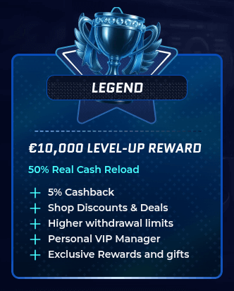 VIP Level Scored Casino