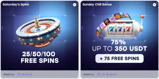 Weiss Casino Promóciók