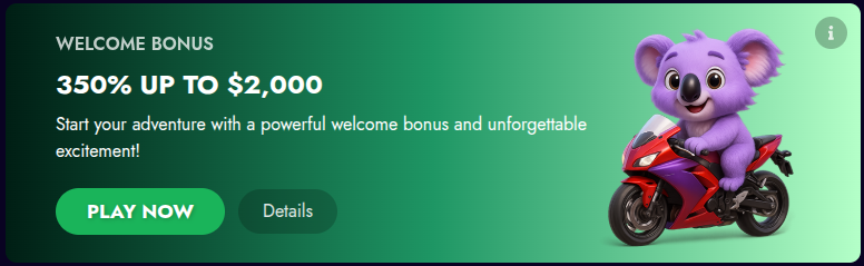Welcome Bonus EZZ Casino