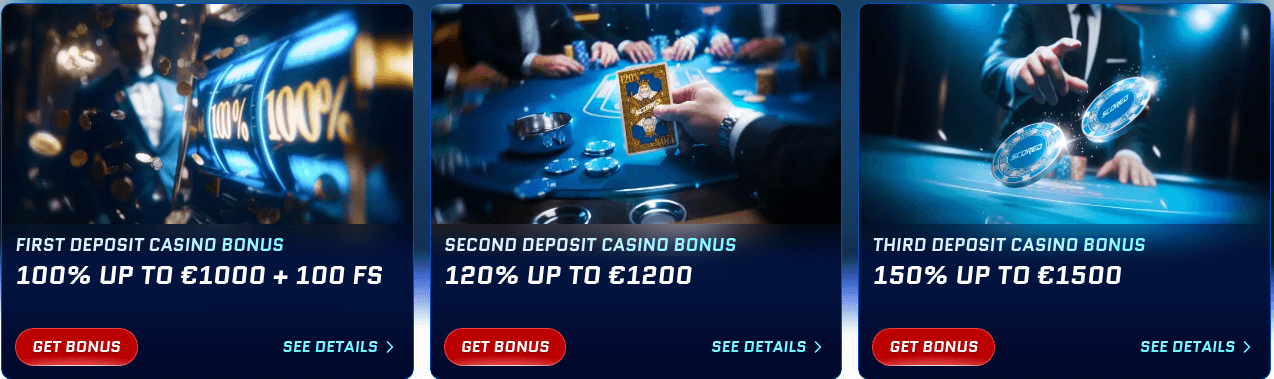 Welcome Package Scored Casino