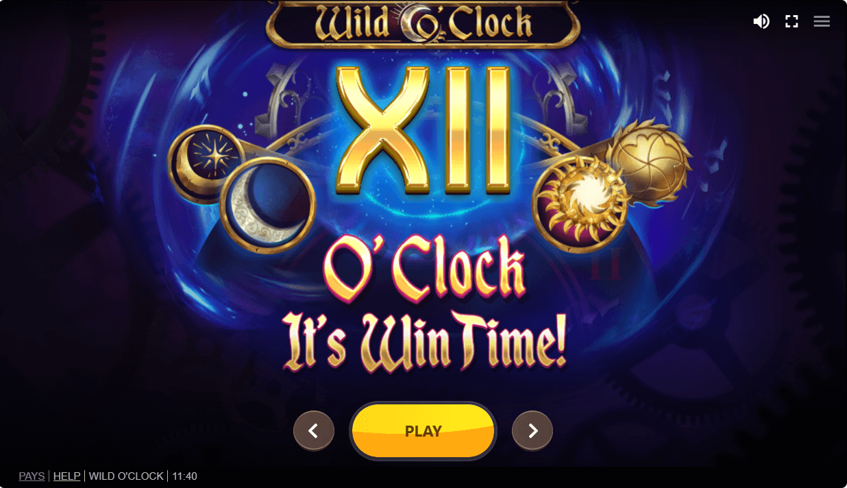 Wild OÃ¢Â€Â™Clock Online Slot Game Reels