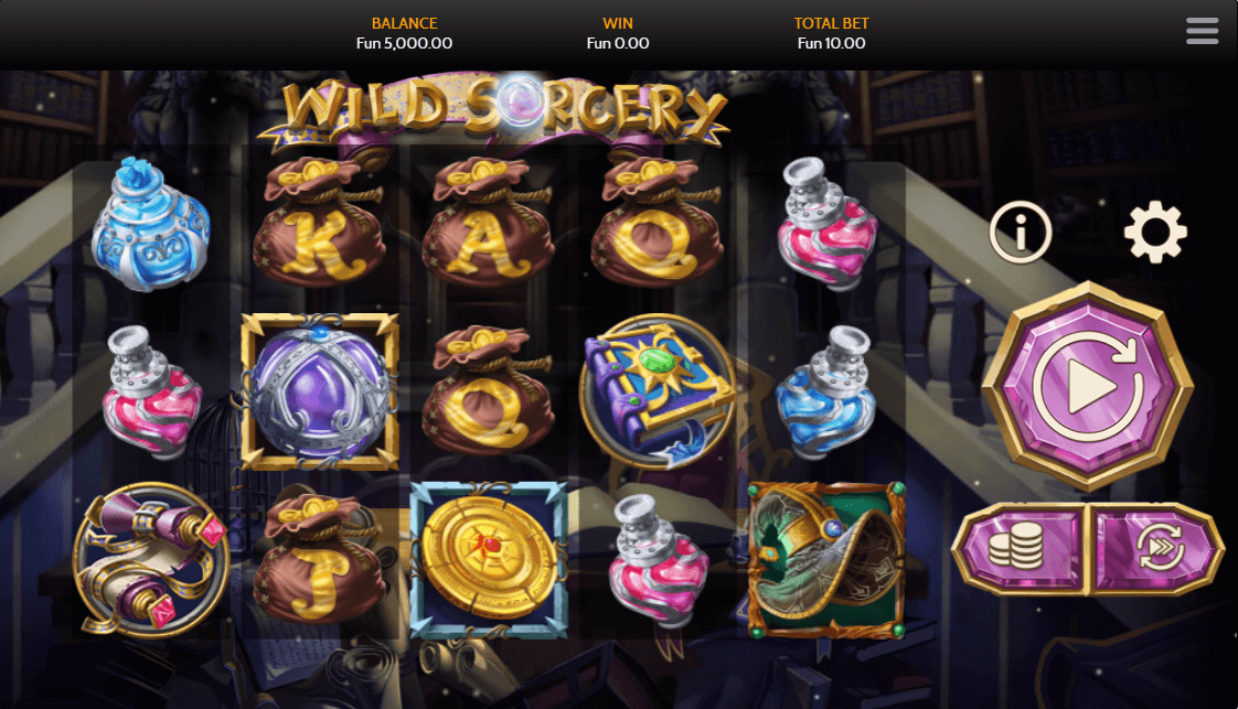 Wild Sorcery Online Slot Game Features