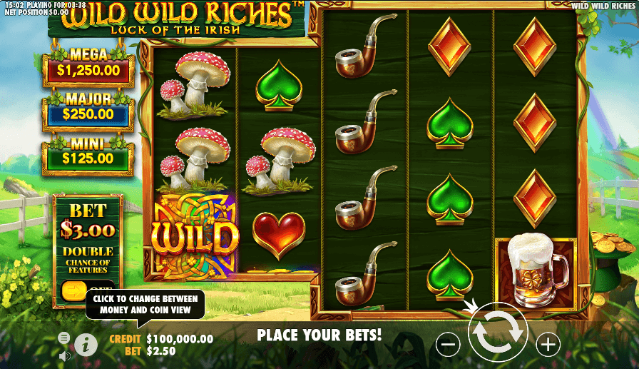 wild wild riches reels