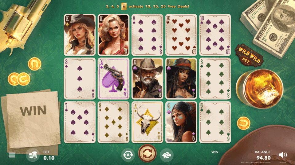 wild wild bet mascot gaming tableau editors choice