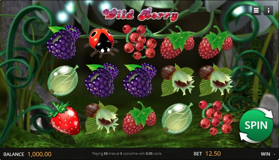 The Wild Berry Slot Reels