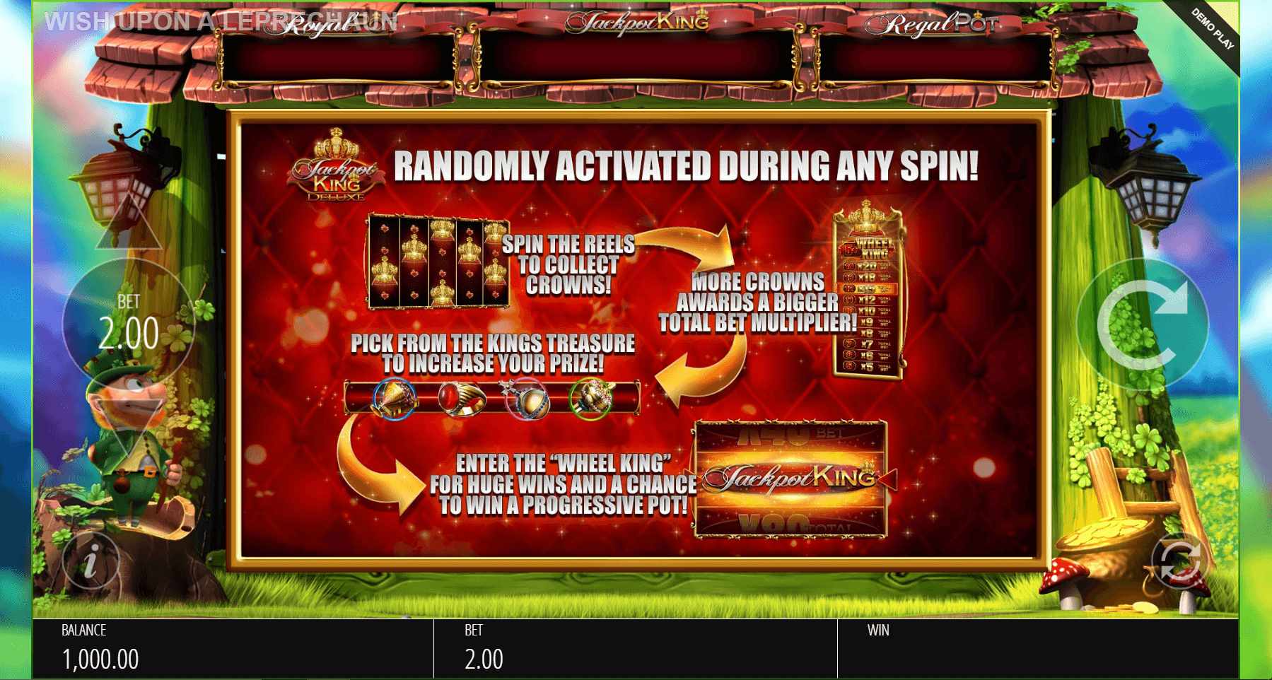 wish upon a leprechaun start