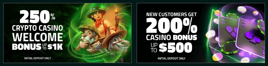 Xbet Casino Welcome Offers Screenshot