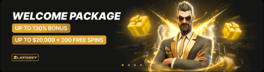 zlatobet casino welcome package