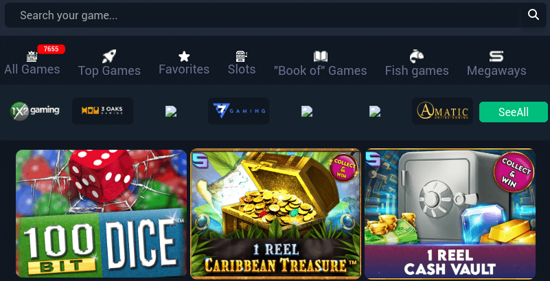 zolobet casino games